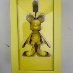 Baublebar Yellow Mickey keychain NEW IN BOX